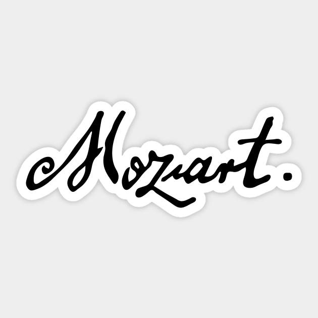 Mozart Sticker by Woah_Jonny